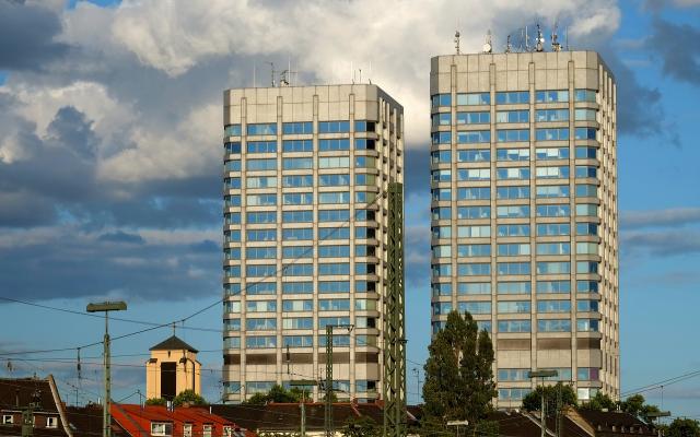 The Bonifazius Towers in Mainz